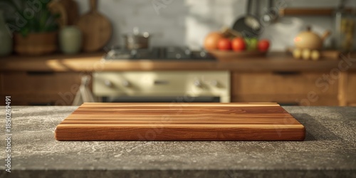 Wooden chopping board place...