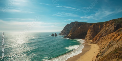 Seaside cliffs in Santa Cru...