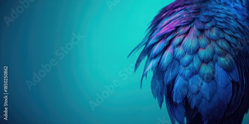 Colorful tropical fairy bir...