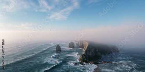 Pacific Ocean marine layer ...