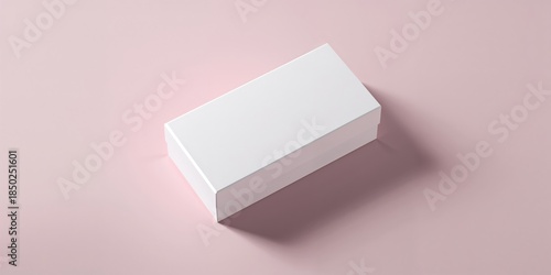 Blank rectangular cardboard...