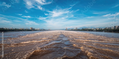 Flooding along the Tama Riv...