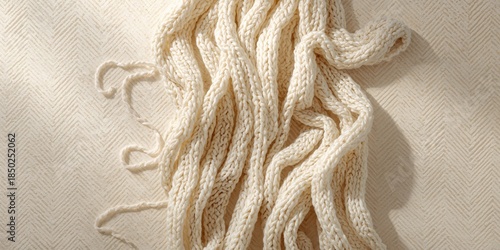 Knitted fabric with smooth ...