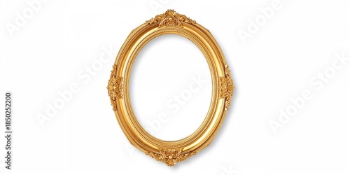 Old-fashioned wooden frame ...