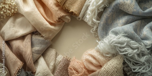 Fabric swatches displaying ...