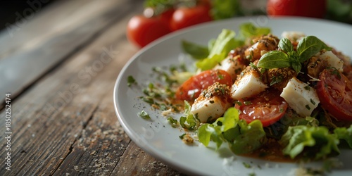 Colorful vegetable medley p...