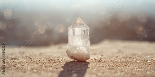 Quartz mineral specimen use...