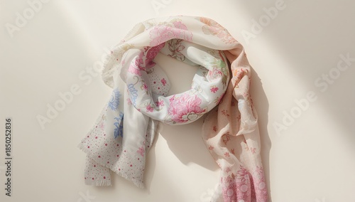Vivid fabric accessory isol...