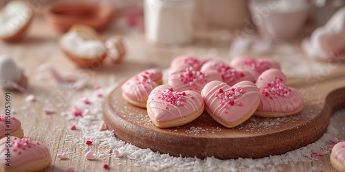 Valentines Day cookies feat...