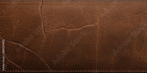 Detailed shot of a brown le...