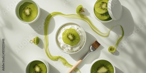Natural facial mask ingredi...