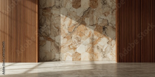 Modern ceramic tile with ge...