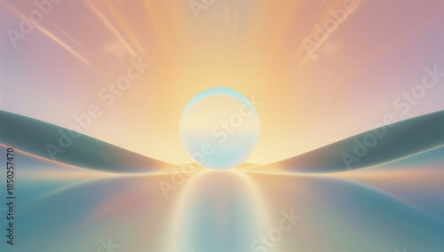 Radial gradient with soft b...