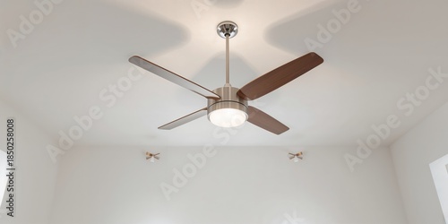 Ceiling-mounted indoor fan ...