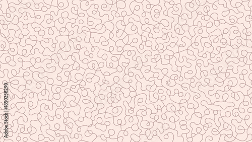Intricate beige background with elegant swirling line pattern