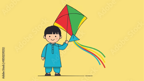 Basant Kite Festival – Pakistani Child