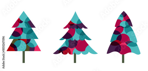 wintertime for Merry Christmas and Happy New Year seasonal greetings holiday background