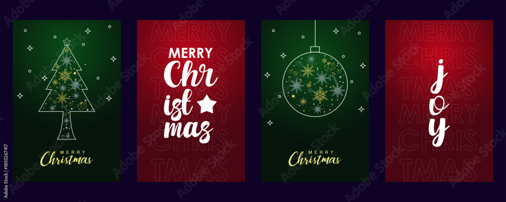 Naklejka premium wintertime for Merry Christmas and Happy New Year seasonal greetings holiday background
