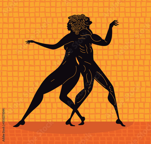 greek myth of the androgynous being united as man and woman