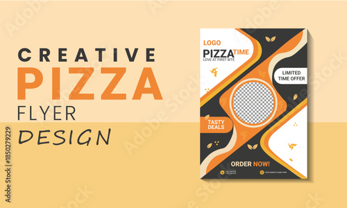 Food Flyer Design Template | Restaurant Fast Food Promotion Poster