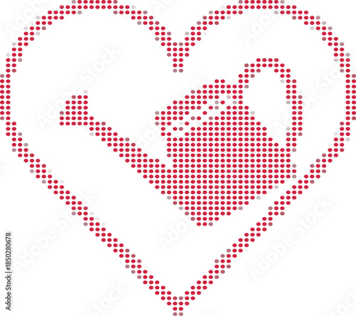 Heart With Watering Can