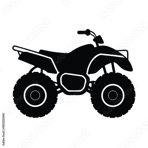 ATV Quad Bike Vehicle Silhouette