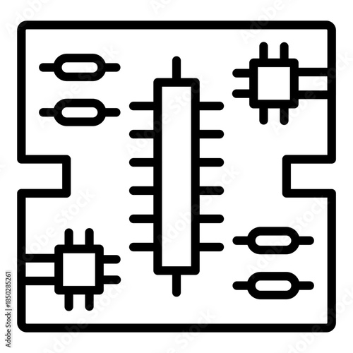 Pcb Board Icon