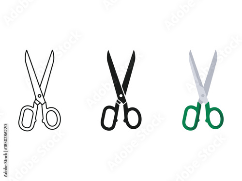 Checklist icon set simple line style