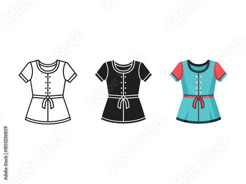 Women Fashion Shirt Dress Collection