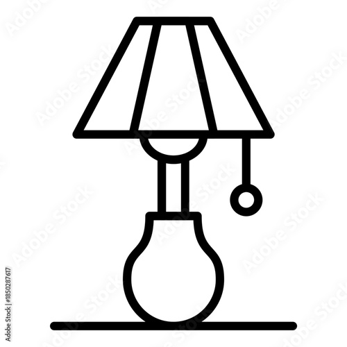 Table Lamp Icon