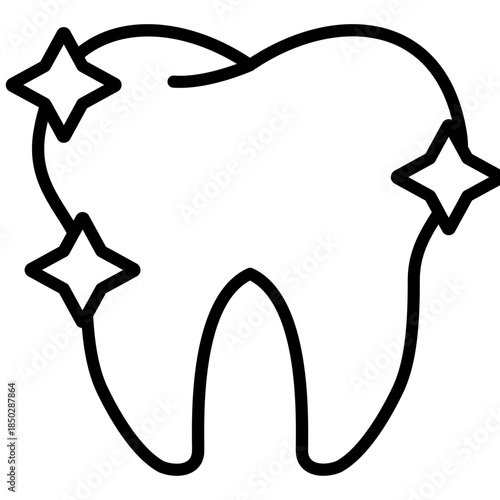 Clean Tooth Icon