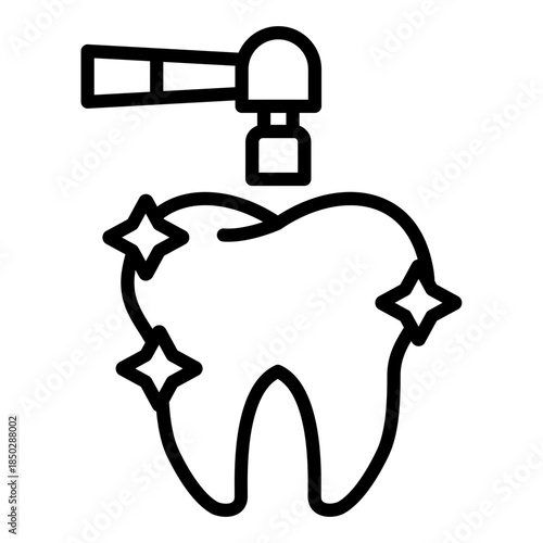 Dental Cleaning Icon