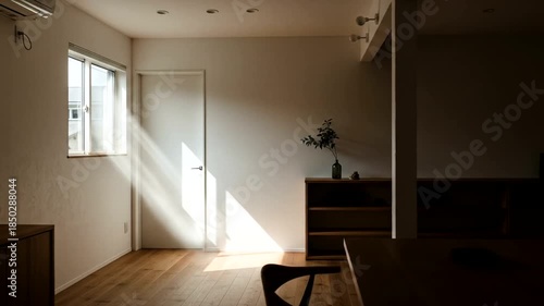 Sunlit Interior - A Serene Room with Natural Light.