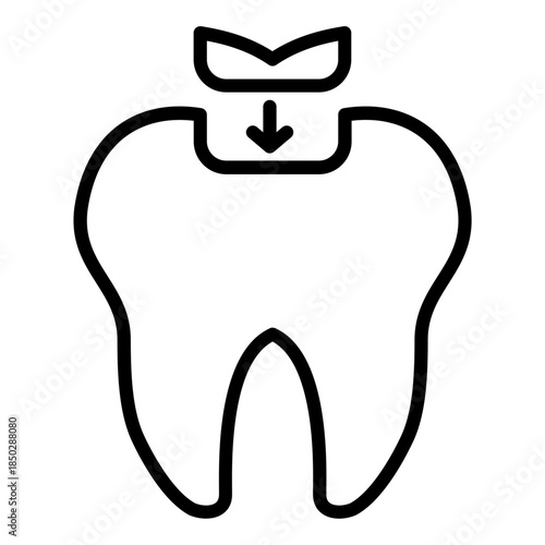 Dental Filling Icon