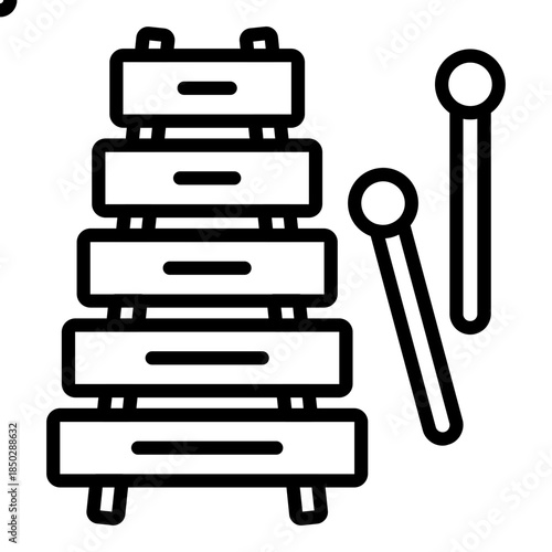 Xylophone Icon