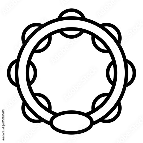 Tambourine Icon