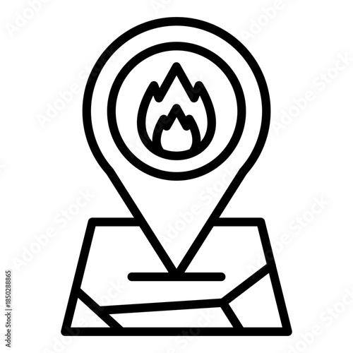Fire Location Icon