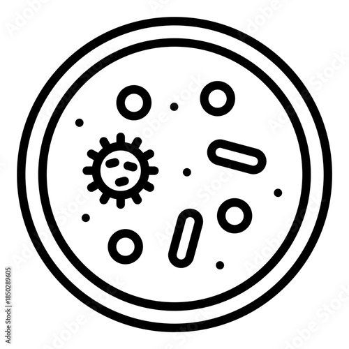 Petri Dish Icon