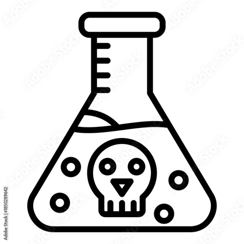 Toxic Chemical Icon