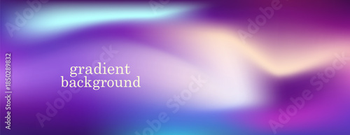 Liquid mesh gradient backgrounds with aurora light colors