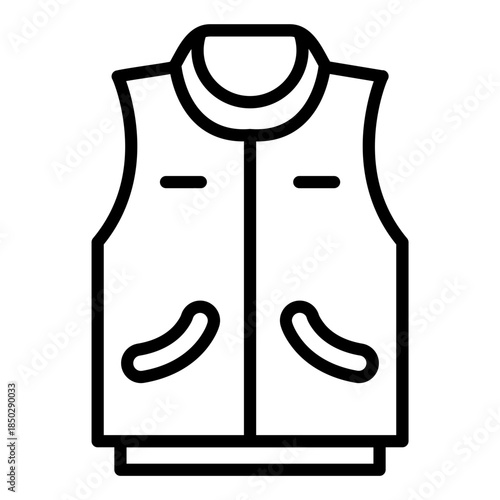 Coat Vest Icon