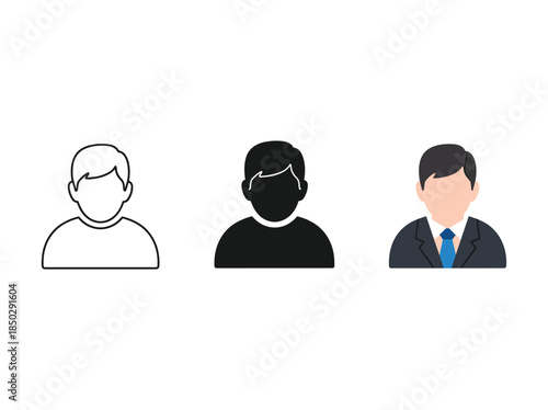 Football Field Top View Outline Icons