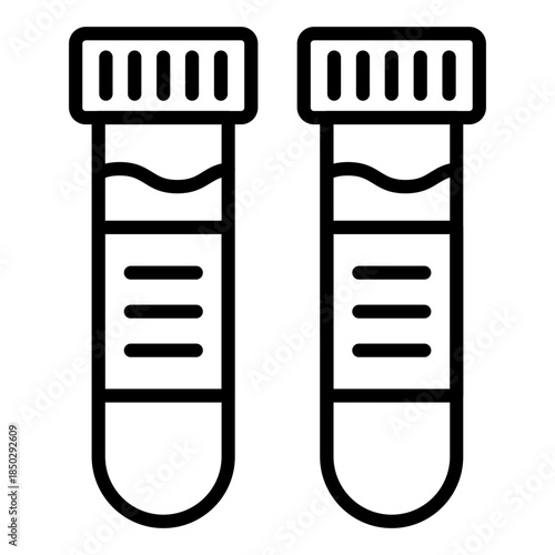 Test Tubes Icon