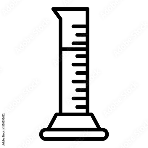 Graduated Cylinder Icon
