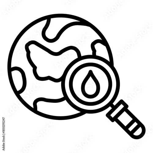 Oil Exploration Icon