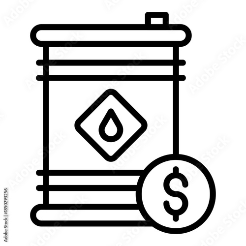 Oil Price Icon