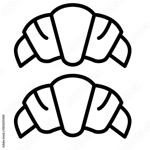 Croissant Icon