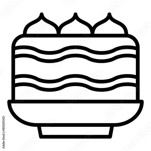Tiramisu Icon