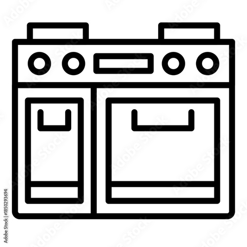 Cooking Range Icon