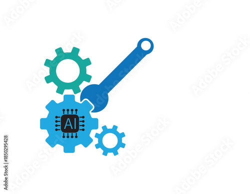 AI generate icon set.